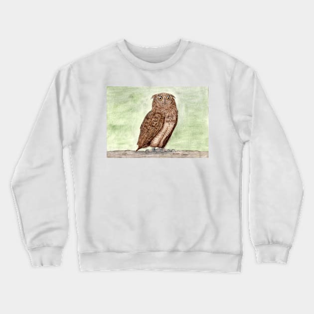 Owl spirit animal Crewneck Sweatshirt by Kunst und Kreatives